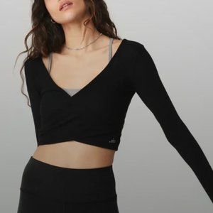 ALO YOGA Amelia Long Sleeve Top - XSmall